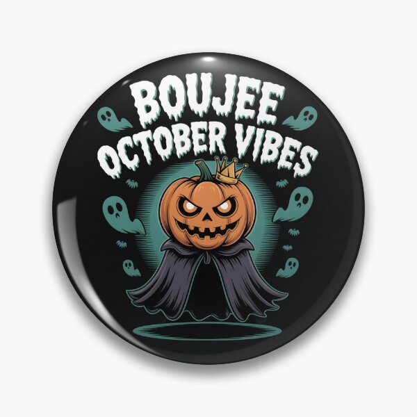 Item preview, Boujee October Vibes Ghost Halloween designed and sold by Pawel Oska.