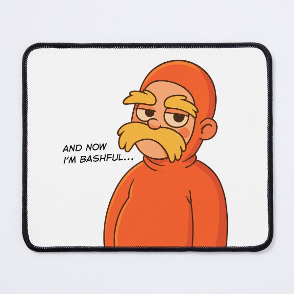 Item preview, And Now I'm Bashful Lorax Meme designed and sold by Lia Vina.