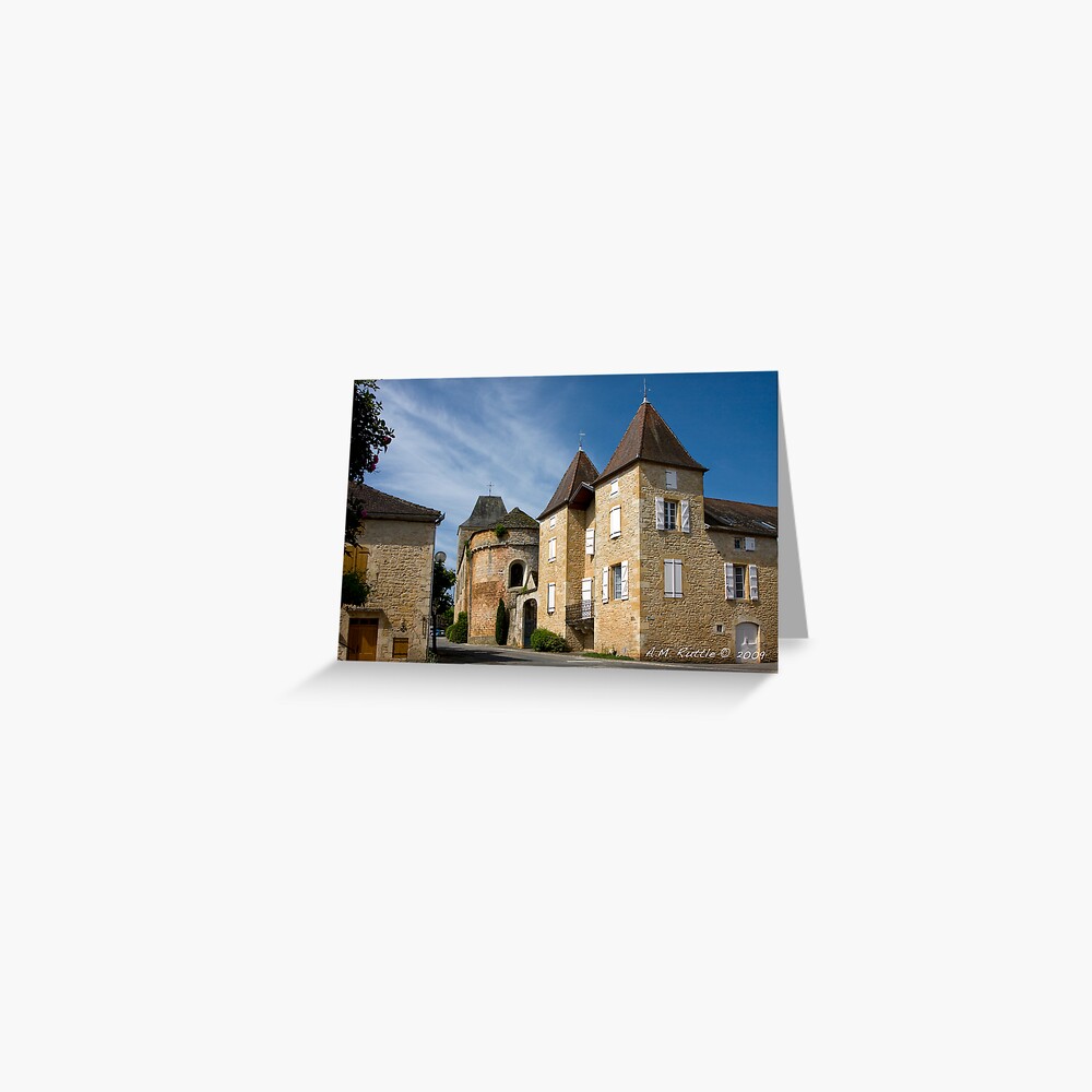 Goujounac Charm Greeting Card