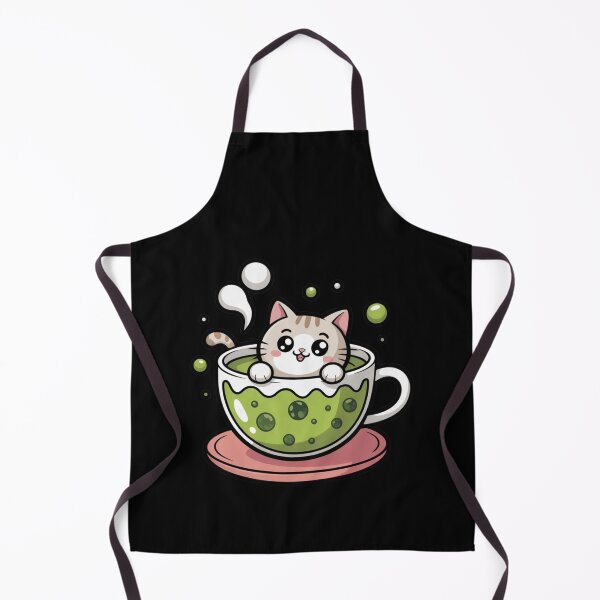 Item preview, Matcha Cat designed and sold by Prints-by-Olaf.