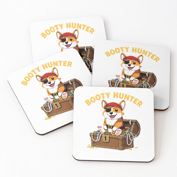 Item preview, "Aaaarrrr Dorable" Cute Pirate Corgi - Funny Cartoon Dog Art with Crossed Bones Design designed and sold by RojoyDesigns.