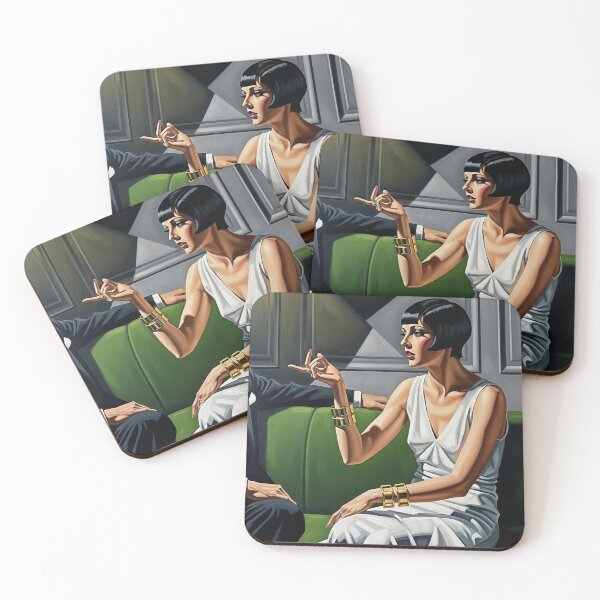 Item preview, The Empire Conversation - Original Art Deco Artwork designed and sold by elektronen.