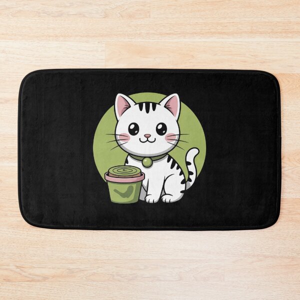 Item preview, Matcha Cat designed and sold by Prints-by-Olaf.
