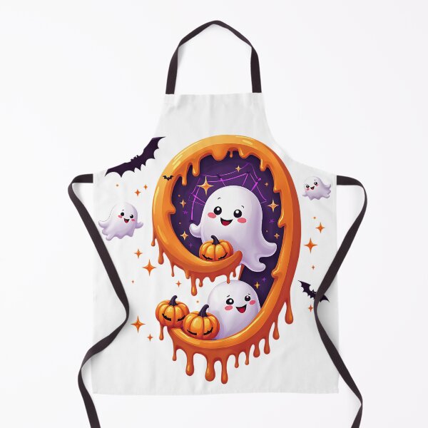 Item preview, Halloween Number 9 Ghosts Pumpkins Bats Spiderweb Costume designed and sold by ArtDesignTp.