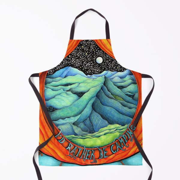 Item preview, I Would Rather Be Camping designed and sold by Christina Plumb.
