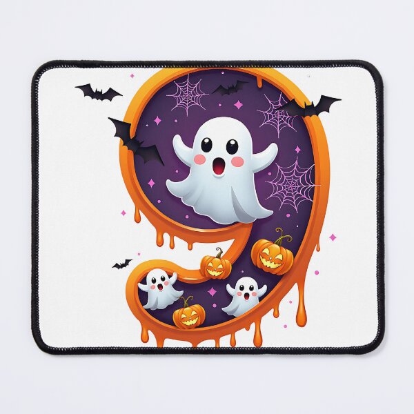 Item preview, Halloween Number 9 Ghosts Pumpkins Spiderweb Spooky Costume designed and sold by ArtDesignTp.