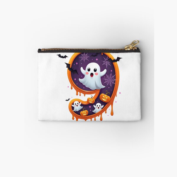 Artikelvorschau, Halloween Nummer 9 Geister Kürbisse Spinnennetz Gruseliges Kostüm entworfen und verkauft von ArtDesignTp.