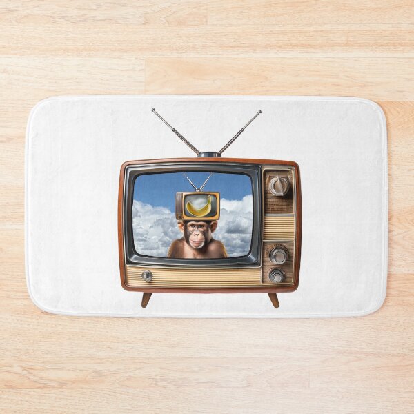 Item preview, Monkey on TV designed and sold by BIGPIX91011.