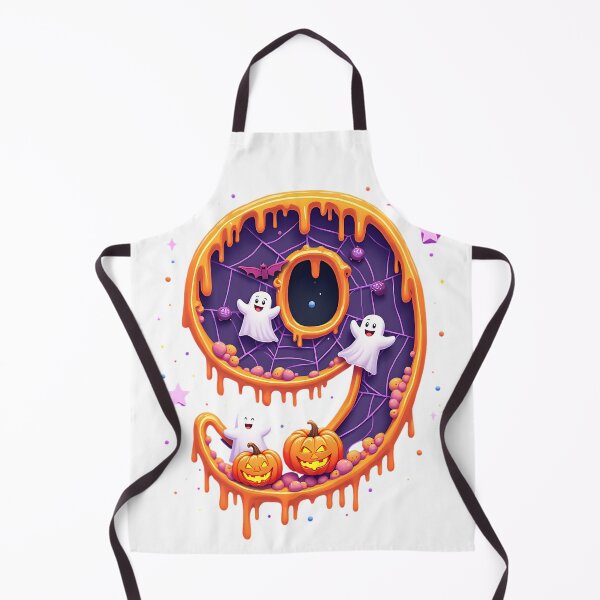 Item preview, Halloween Number 9 Ghosts Pumpkins Spiderweb Scary Costume designed and sold by ArtDesignTp.