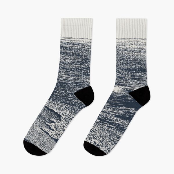 Artikelvorschau, Blaue Strandkunst, minimalistische Jeansblaue Ozeanwelle, Meer entworfen und verkauft von ArticraftShop.