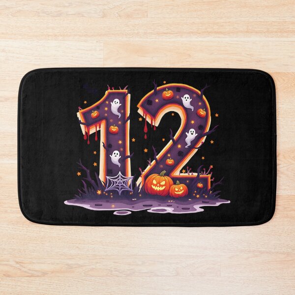 Item preview, Halloween Number 12 Ghosts Pumpkins Spiderweb Spooky Costume designed and sold by ArtDesignTp.