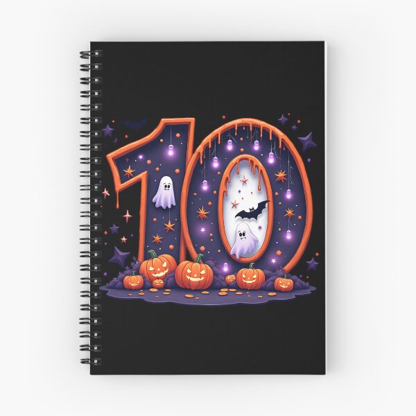 Item preview, Halloween Number 10 Ghosts Pumpkins Bats Spooky Costume designed and sold by ArtDesignTp.