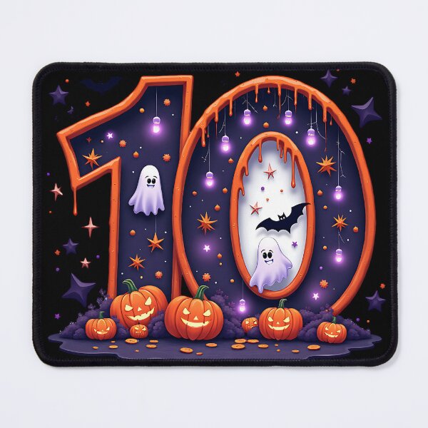 Item preview, Halloween Number 10 Ghosts Pumpkins Bats Spooky Costume designed and sold by ArtDesignTp.