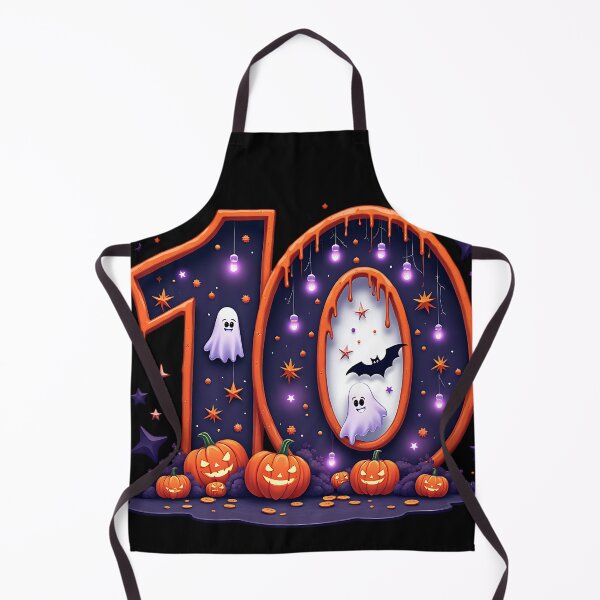 Item preview, Halloween Number 10 Ghosts Pumpkins Bats Spooky Costume designed and sold by ArtDesignTp.