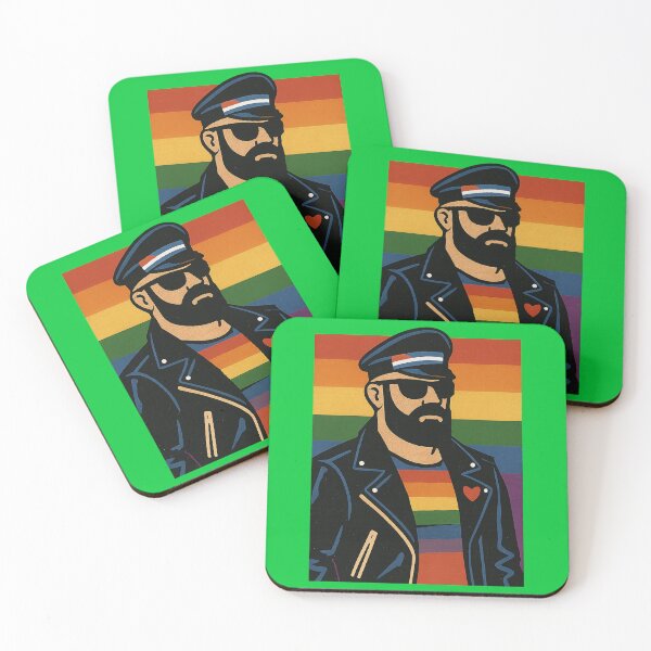 Item preview, LGBT gay leatherman Pride  designed and sold by JETSETPRIDE.