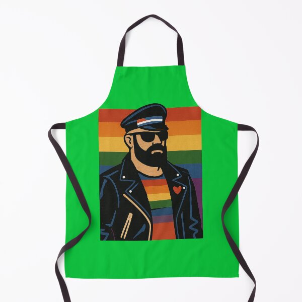 Item preview, LGBT gay leatherman Pride designed and sold by JETSETPRIDE.