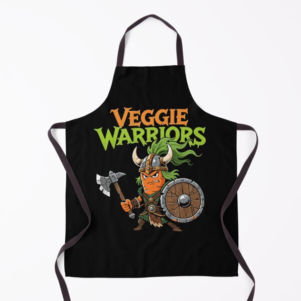 Item preview, Funny Carrot Viking Warrior Art – Veggie Warriors Collection designed and sold by RojoyDesigns.