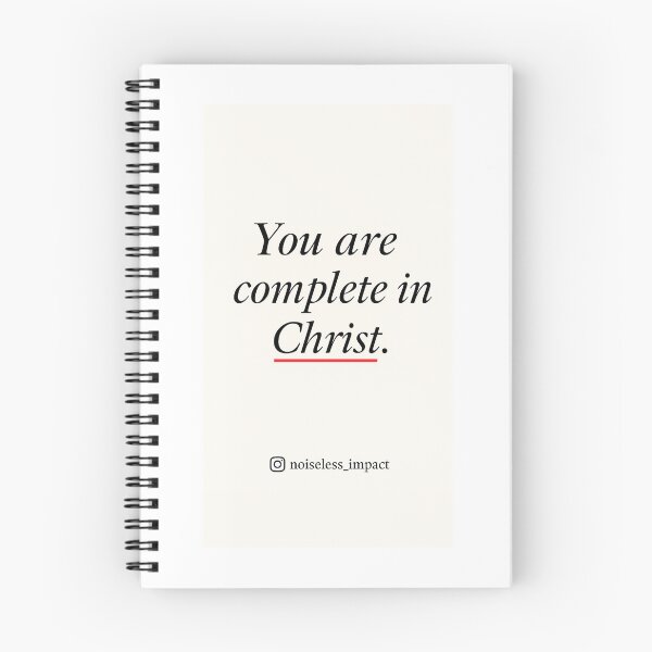 Item preview, complete in christ designed and sold by noiselessimpact.