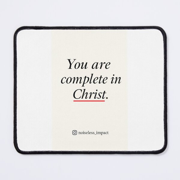 Item preview, complete in christ designed and sold by noiselessimpact.