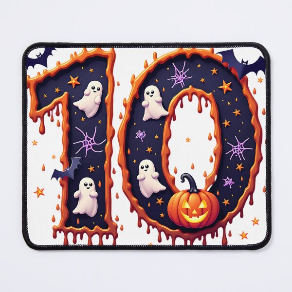 Item preview, Halloween Number 10 Ghosts Pumpkins Spiderweb Spooky Costume designed and sold by ArtDesignTp.