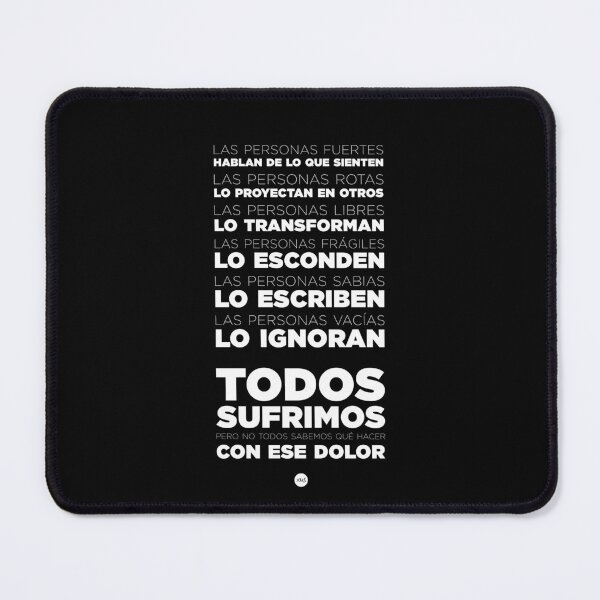 Item preview, Todos sufrimos con ese dolor (fo) I designed and sold by XUSRedbubble.