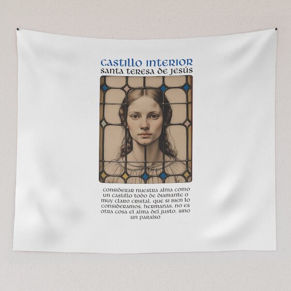 Item preview, Quote from the "Inner Castle" by Saint Teresa of Jesus designed and sold by Filologica.