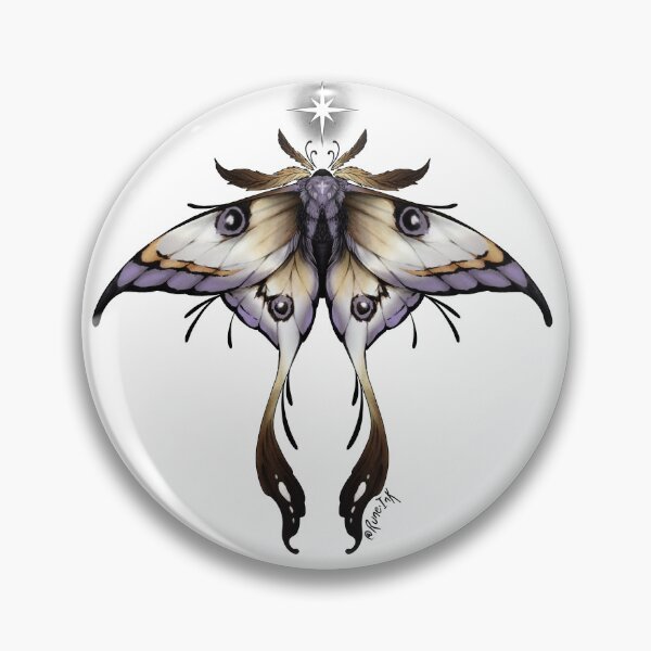 Aperçu de l'œuvre Papillon de nuit vintage créée et vendue par Bandit-Tech.