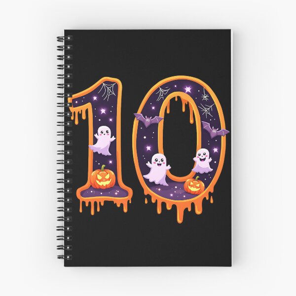 Artikelvorschau, Halloween Nummer 10 Geister Kürbisse Fledermäuse Spinnennetz Kostüm entworfen und verkauft von ArtDesignTp.