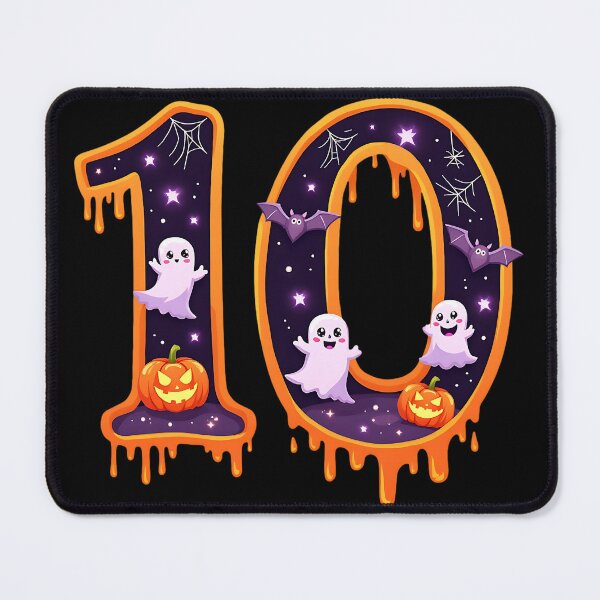 Item preview, Halloween Number 10 Ghosts Pumpkins Bats Spiderweb Costume designed and sold by ArtDesignTp.