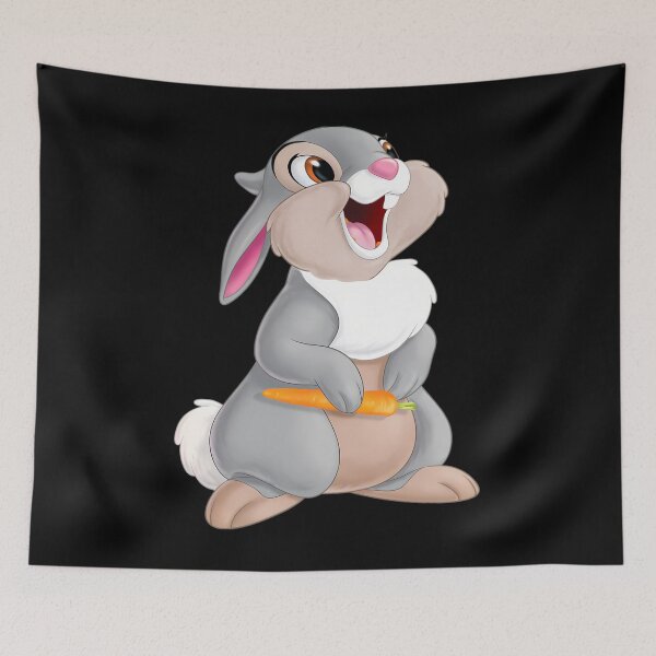 Item preview, Thumper rabbit eating carrot  	 designed and sold by yrdtlzswciy11.