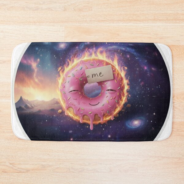 Item preview, Burning Quietly — Cosmic Donut Survival designed and sold by Apocalypse Of The Donut.