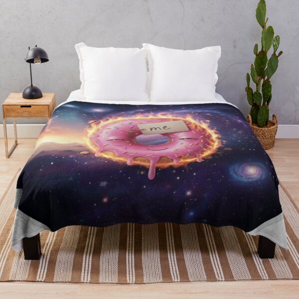 Item preview, Burning Quietly — Cosmic Donut Survival designed and sold by Apocalypse Of The Donut.