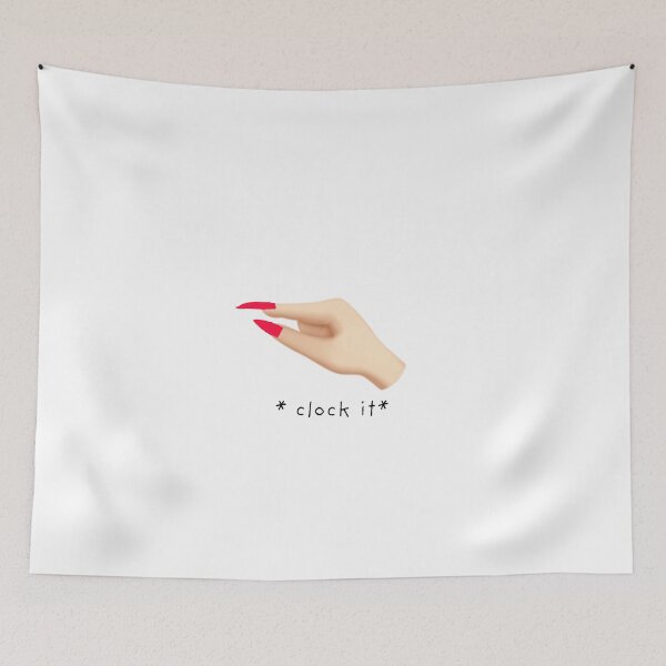 Item preview, Clock it | Tiktok trendy design designed and sold by DigiHavenry.