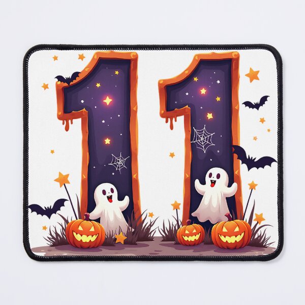 Item preview, Halloween Number 11 Ghosts Pumpkins Spiderweb Spooky Costume designed and sold by ArtDesignTp.