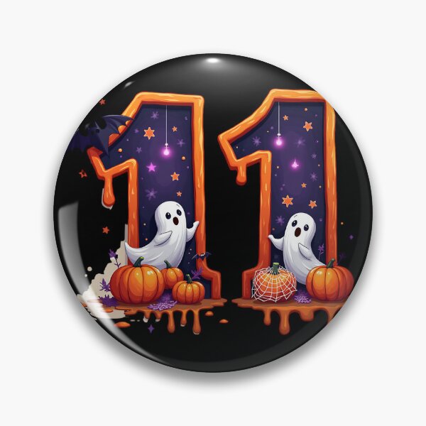 Item preview, Halloween Number 11 Ghosts Pumpkins Bats Spiderweb Costume designed and sold by ArtDesignTp.