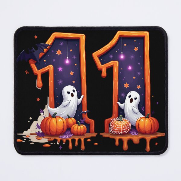 Item preview, Halloween Number 11 Ghosts Pumpkins Bats Spiderweb Costume designed and sold by ArtDesignTp.