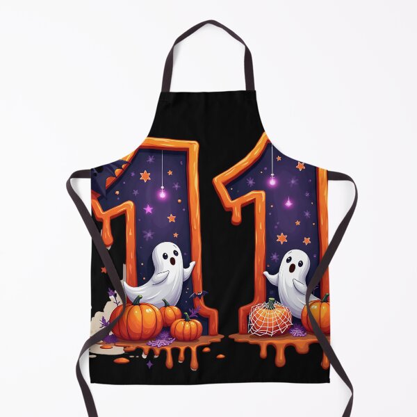 Item preview, Halloween Number 11 Ghosts Pumpkins Bats Spiderweb Costume designed and sold by ArtDesignTp.
