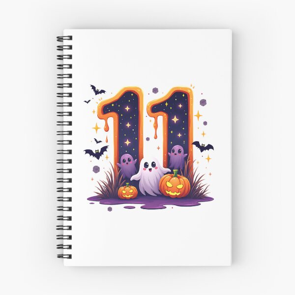 Item preview, Halloween Number 11 Ghosts Pumpkins Bats Spooky Costume designed and sold by ArtDesignTp.