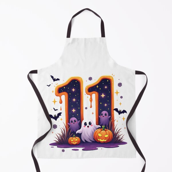 Item preview, Halloween Number 11 Ghosts Pumpkins Bats Spooky Costume designed and sold by ArtDesignTp.