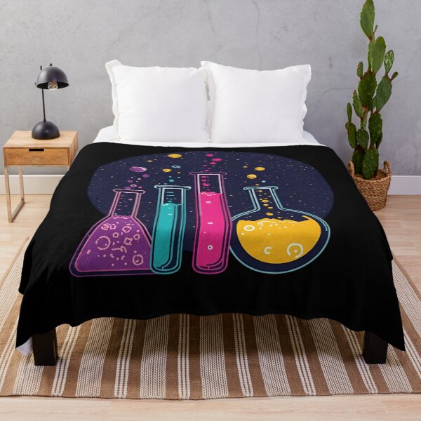 Item preview, Neon Cosmic Laboratory Line Art designed and sold by ChicTrendz.