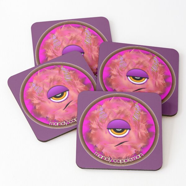Item preview, Monster. Pink. Annoyed. designed and sold by PatchworkBird.