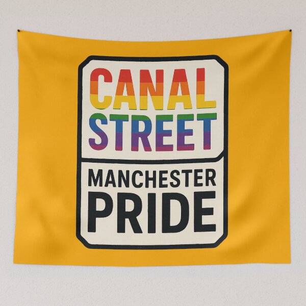 Item preview, Manchester Pride Canal Streer designed and sold by JETSETPRIDE.