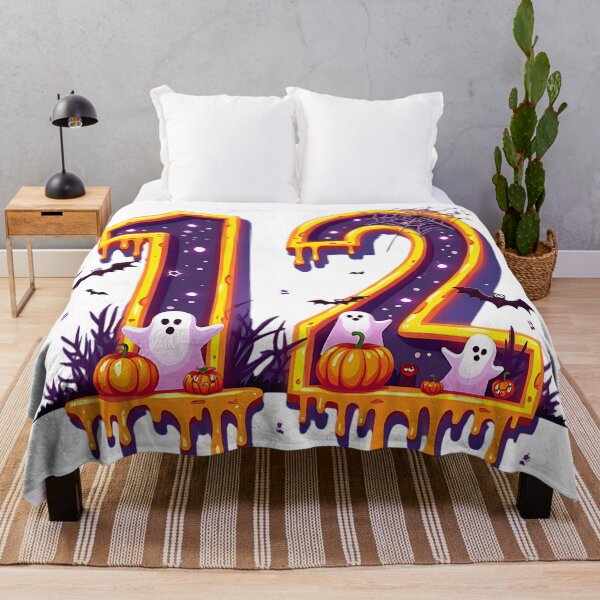 Item preview, Halloween Number 12 Ghosts Pumpkins Bats Spiderweb Costume designed and sold by ArtDesignTp.