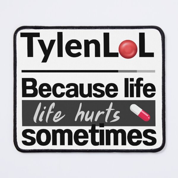 Item preview, Tylenlol Because life life hurts sometime Autism designed and sold by phiawdesign9.