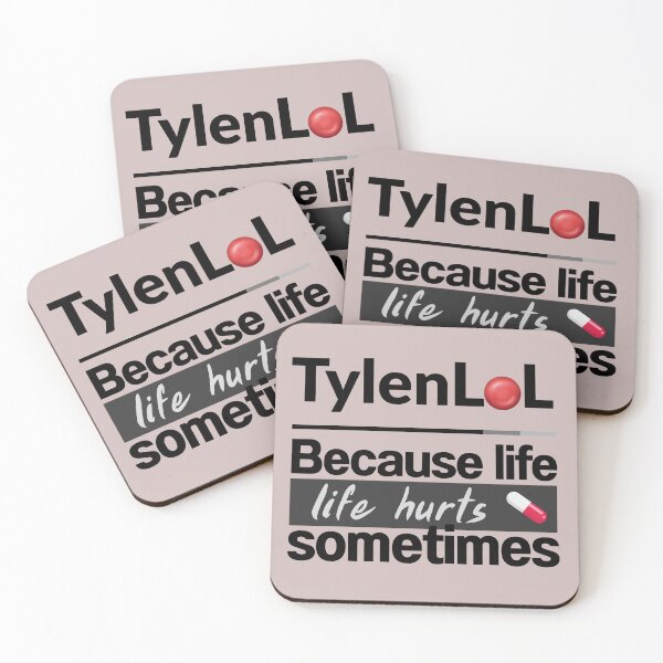 Item preview, Tylenlol Because life life hurts sometime Autism designed and sold by phiawdesign9.