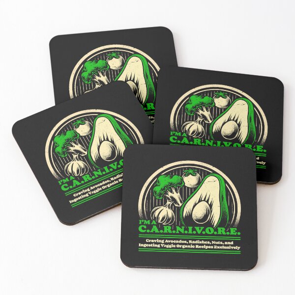 Item preview, Ironic Vegan Food - Funny Food Joke designed and sold by Studio Mootant.