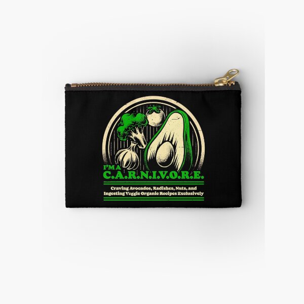 Item preview, Ironic Vegan Food - Funny Food Joke designed and sold by Studio Mootant.