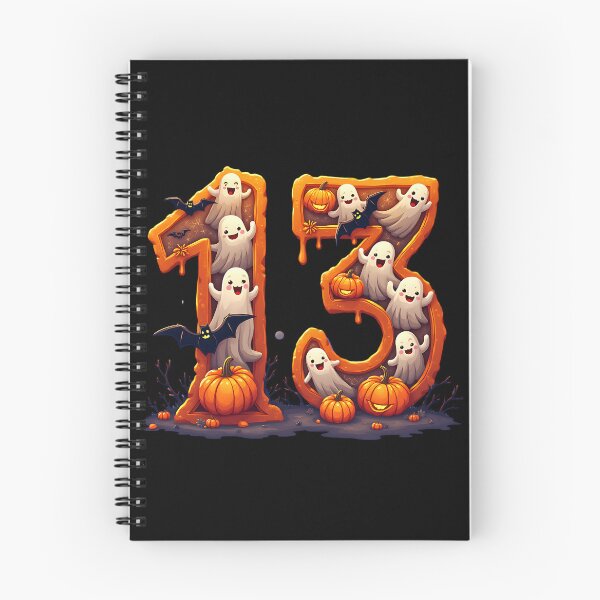 Item preview, Halloween Number 13 Ghosts Pumpkins Bats Spooky Costume designed and sold by ArtDesignTp.