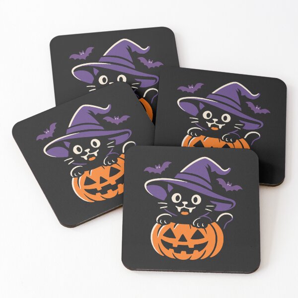Item preview,  Halloween Funny Cat Costume – Cute Spooky Cat Wearing Costume Art Print designed and sold by GeniePixel.