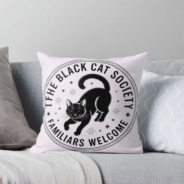 Item preview, The Black Cat Society – Mystical Witches’ Familiar designed and sold by Compass and a Camera.